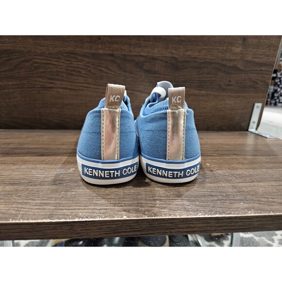 Kenneth Cole New York Women's The Run Canvas Lace-Up Sneakers Denim 10M New - Picture 5 of 10